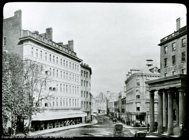 Bowdoin Sq. Looking East Toward Scolly Sq.